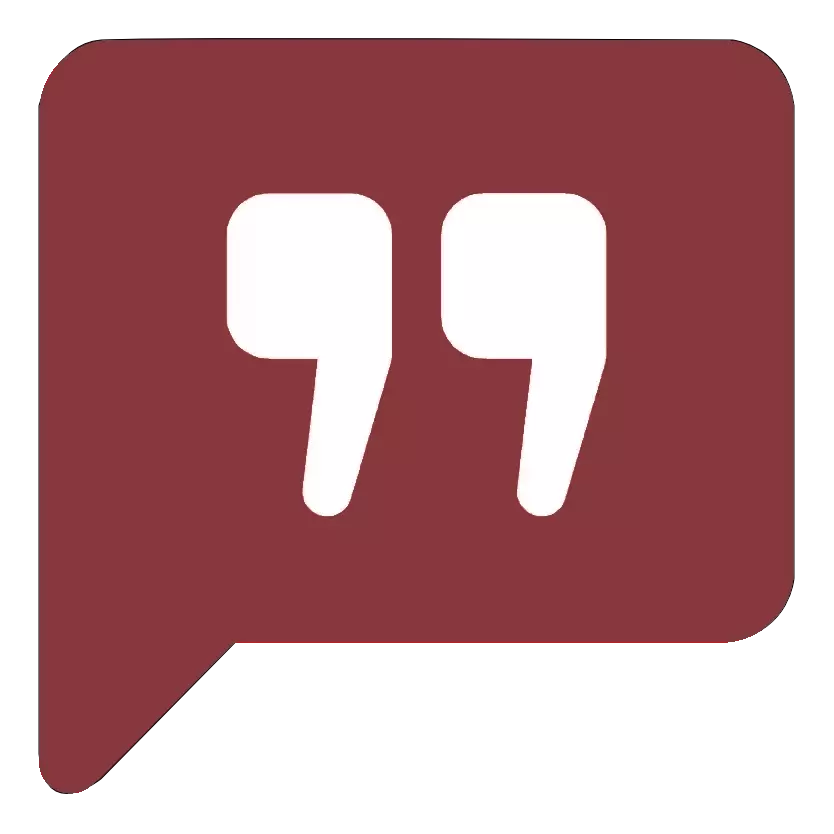 quotation marks icon