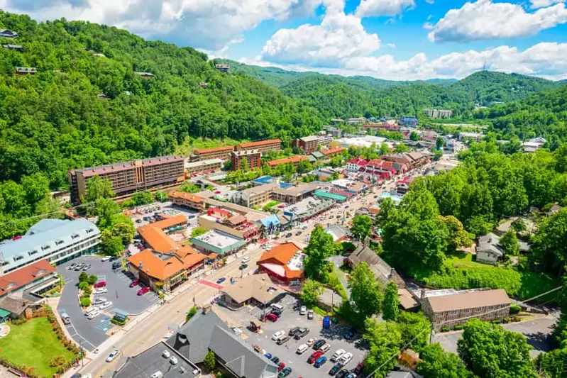 gatlinburg from above