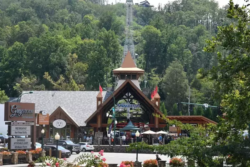 Anakeesta in downtown Gatlinburg Tennessee