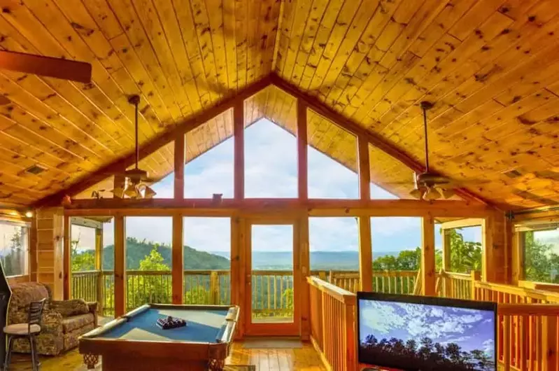 clearview cabin in pigeon forge