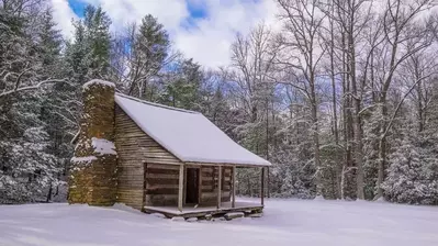 John Oliver cabin in Cades Cove with