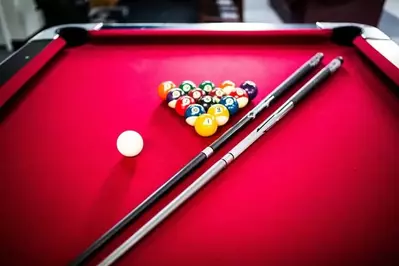 Pool table in Pigeon Forge cabin