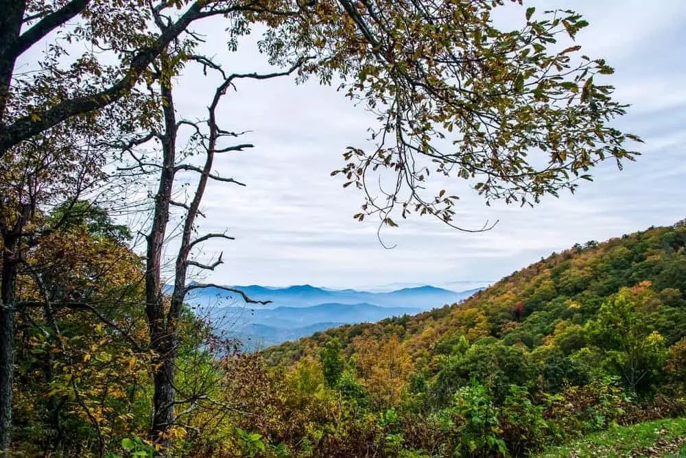 View of the Smoky Mountains