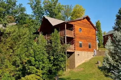 The Livin' the Dream cabin in Gatlinburg TN.