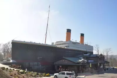 The Titanic Museum Attraction on the Pigeon Forge Parkway.