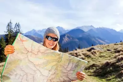 woman enjoying Smoky Mountain family vacations