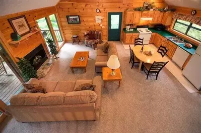 A Hibernation Station log cabin rental in Pigeon Forge TN