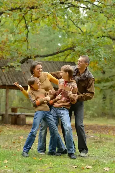 family unwinding in a secluded Pigeon Forge cabin