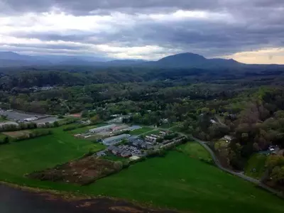 View of the Smoky Mountains in Sevierville