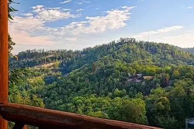 Mountain Top Retreat view from deck