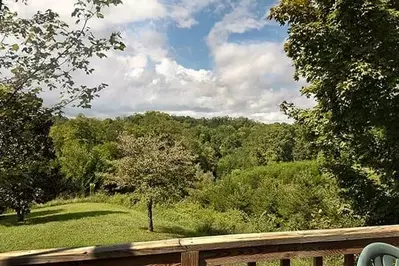 Mountain view from LeConte Homestead