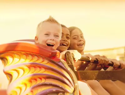 Kids On Rollercoaster