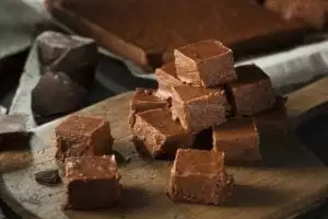 pile of homemade fudge