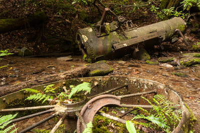 Old Steam Engine Smokies